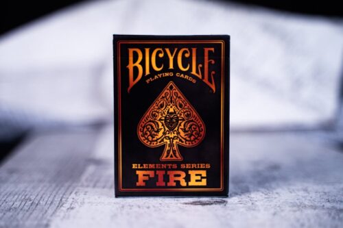 Bicycle Fire baraja de cartas premium