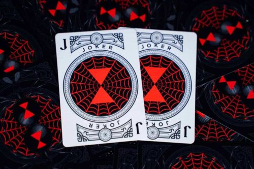 Black Widow cartas Jokers y dorso