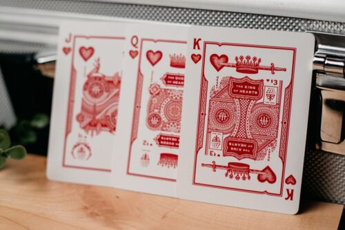Cartas de poker premium con diseño increíble en las High Victorian