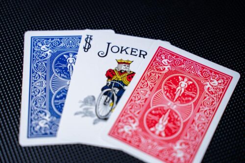 Cartas doble dorso con Joker