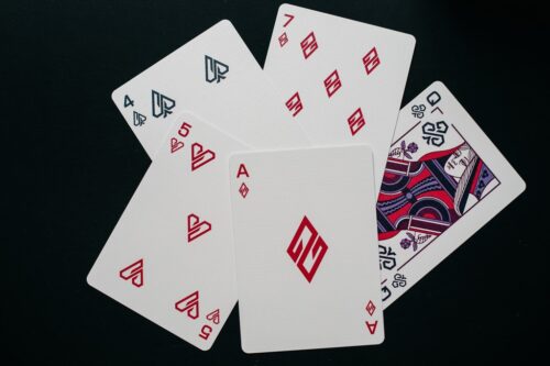 Cartas poker cardistry