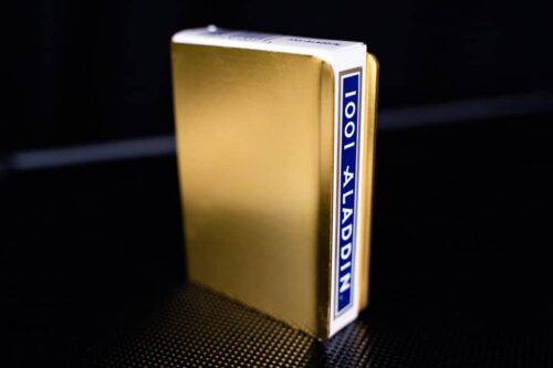 Complemento clip protector de cartas dorado