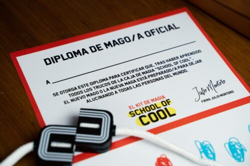 Diploma del kit School of Cool de Julio Montoro