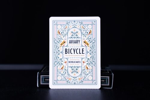 Diseño baraja premium Bicycle Tiny Aviary