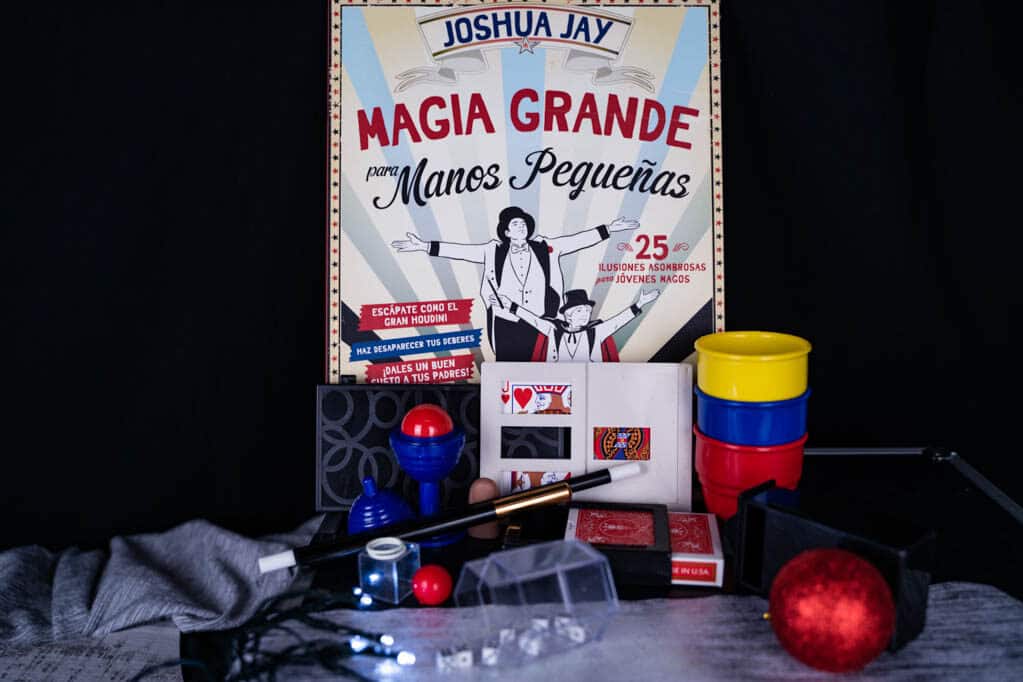 Kit y libro para aprender magia para niños de 5 a 12 años
