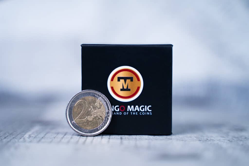 Magia con monedas Cascarilla 2€ imantada