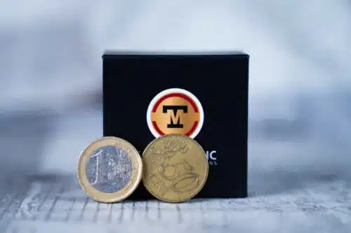 Scotch & Soda magnético 1€ magia con monedas